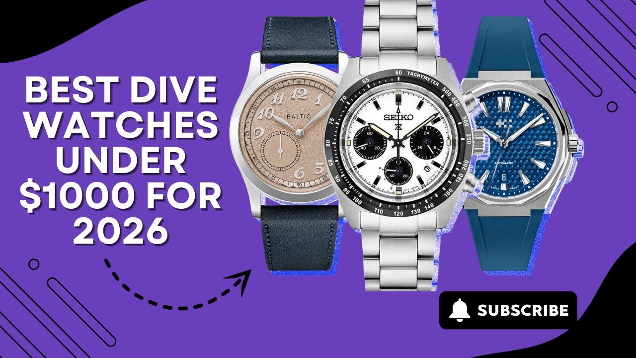 Best Dive Watches Under $1000 for 2026