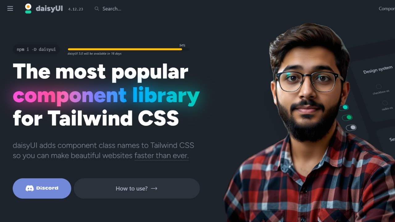 Daisy UI: The Best UI Library for Tailwind CSS in 2025