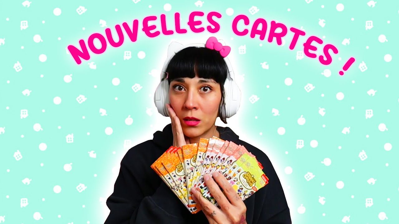 J’ouvre 5 boosters Amiibo Animal Crossing (Série 1) + 3 bonus ! 4 nouvelles cartes 🔥