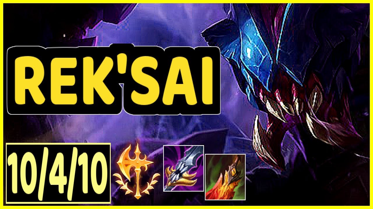 REK'SAI VS ELISE - 10/4/10 KDA JUNGLE GAMEPLAY DIAMOND III