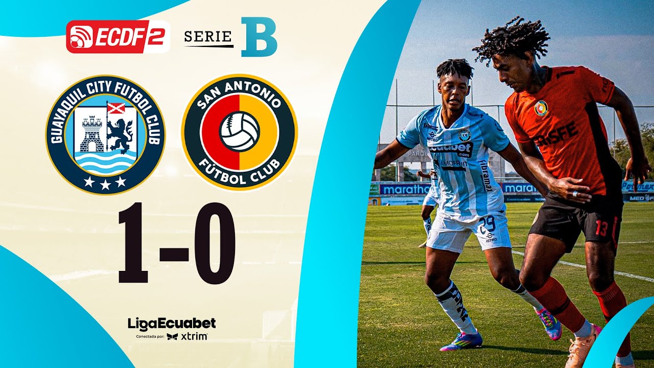 RESUMEN COMPLETO: GUAYAQUIL CITY 1-0 SAN ANTONIO | SERIE B - JORNADA 3 - HEXAGONAL FINAL