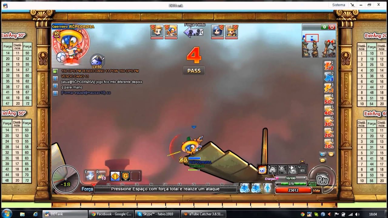 Surfist&atilde;o Theus Tirando onda nas GvG's LHP