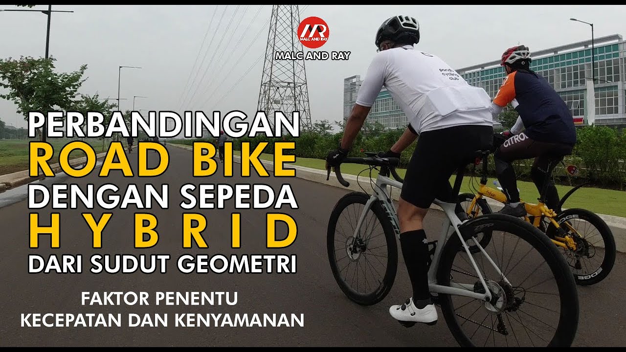 Perbandingan Road Bike dan Sepeda Hybrid | Dari Sudut Geometri, Untuk Kenyamanan dan Kecepatan (287)