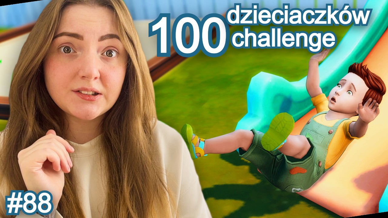 TE DZIECI MNIE WYKOŃCZĄ - The Sims 4 Wyzwanie 100 Dzieciaczk&oacute;w 🍼 odc. 88