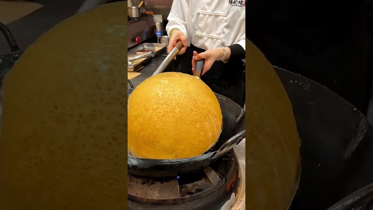 Os presento una comida tradicional del sur de China, que se llama maqiu, bolas de sesamos