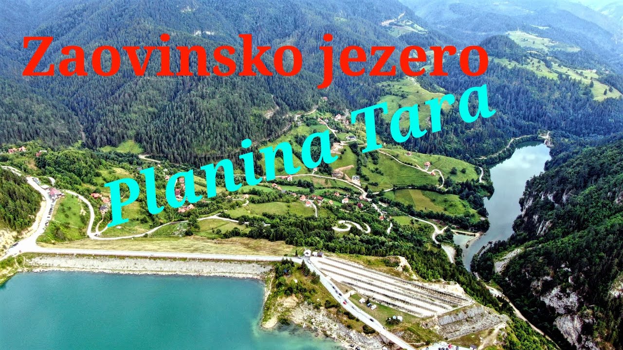 Zaovinsko jezero - Planina Tara 4K Ultra HD video
