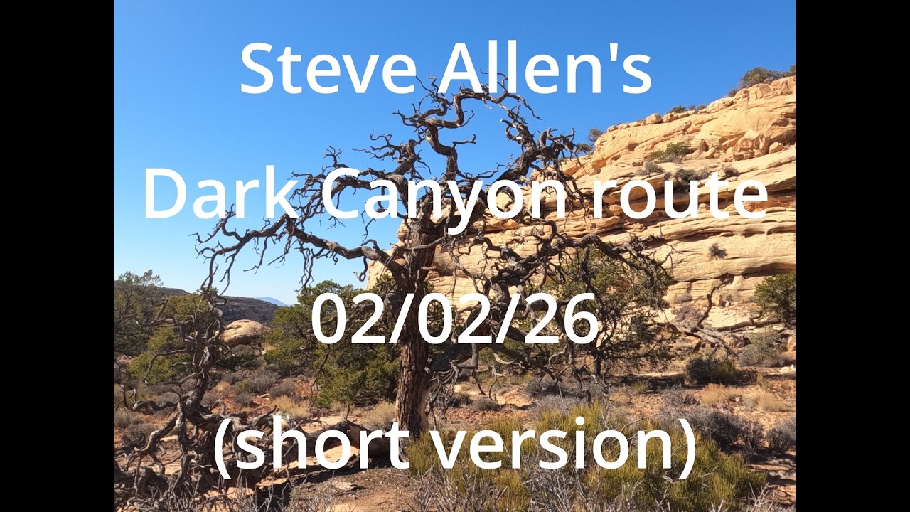 Dark canyon