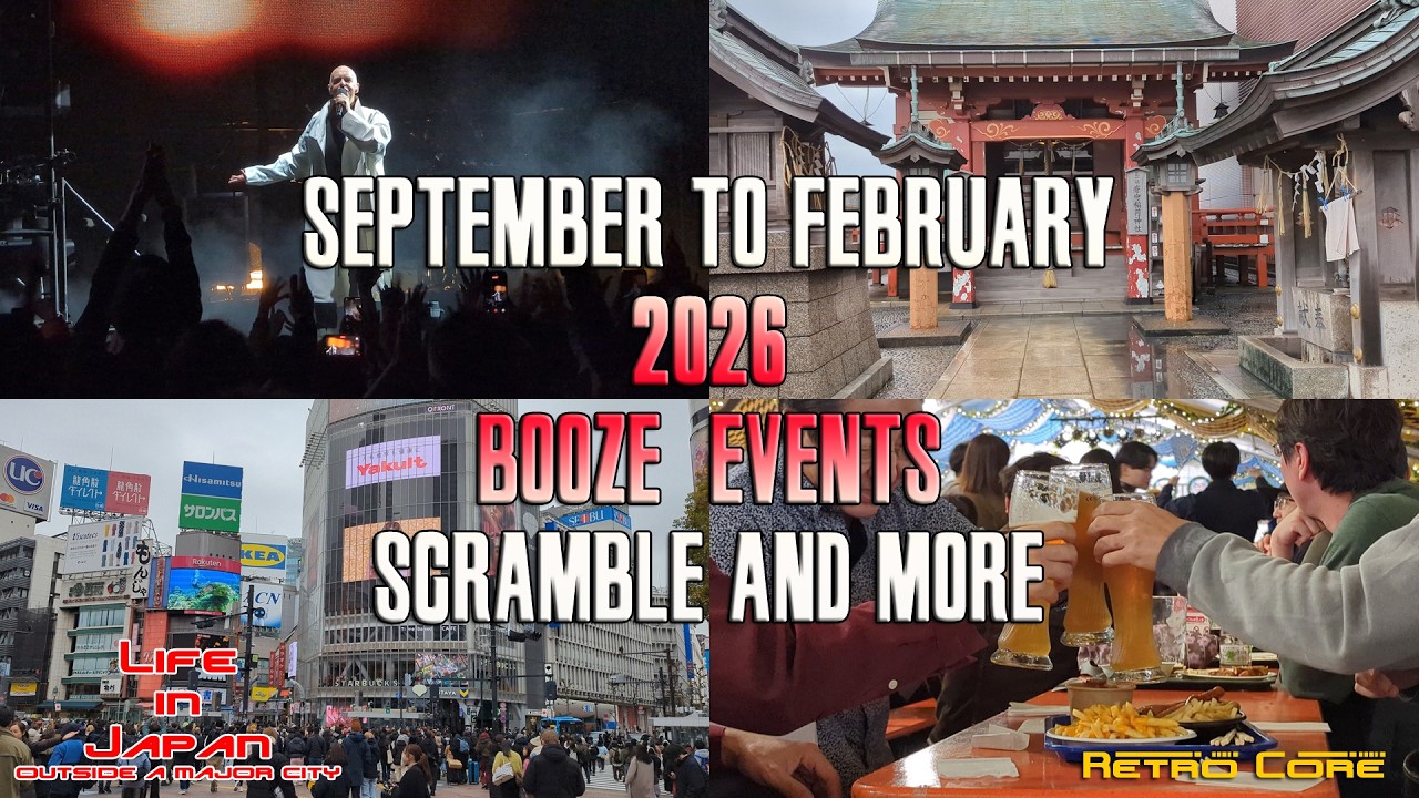Life in Japan, Real Japan - Sep 2025 to Feb 2026 - 4k 60fps