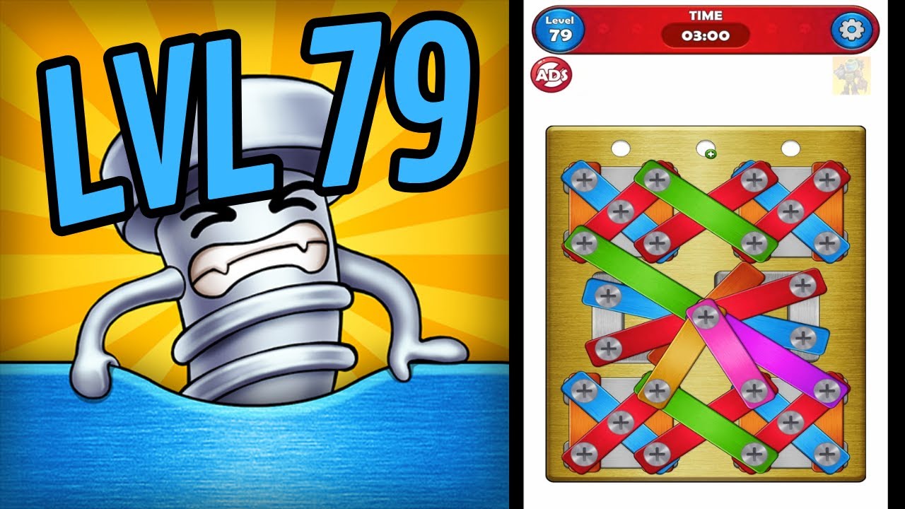 🏅 SCREW PUZZLE | SCREW MASTER 🤪 Level 79 🧩 Gameplay Walkthrough