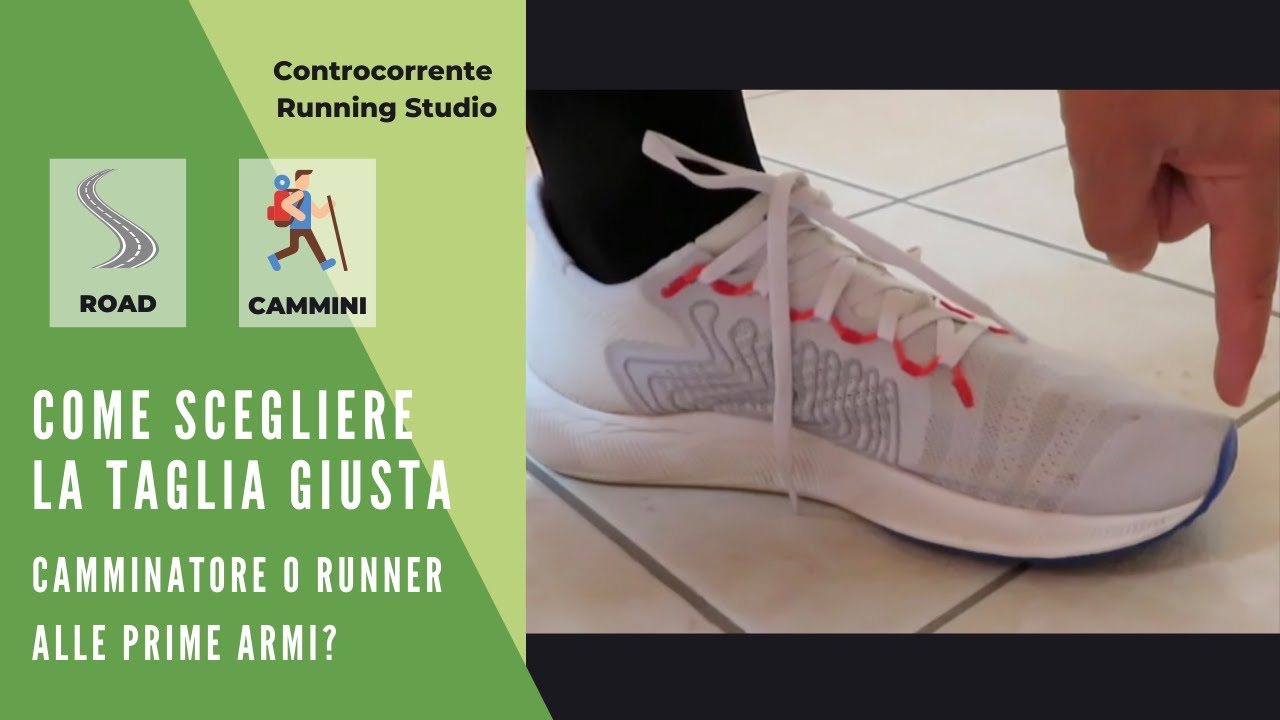 Come scegliere la taglia giusta delle scarpe da running! Per runner  e camminatori alle prime armi!