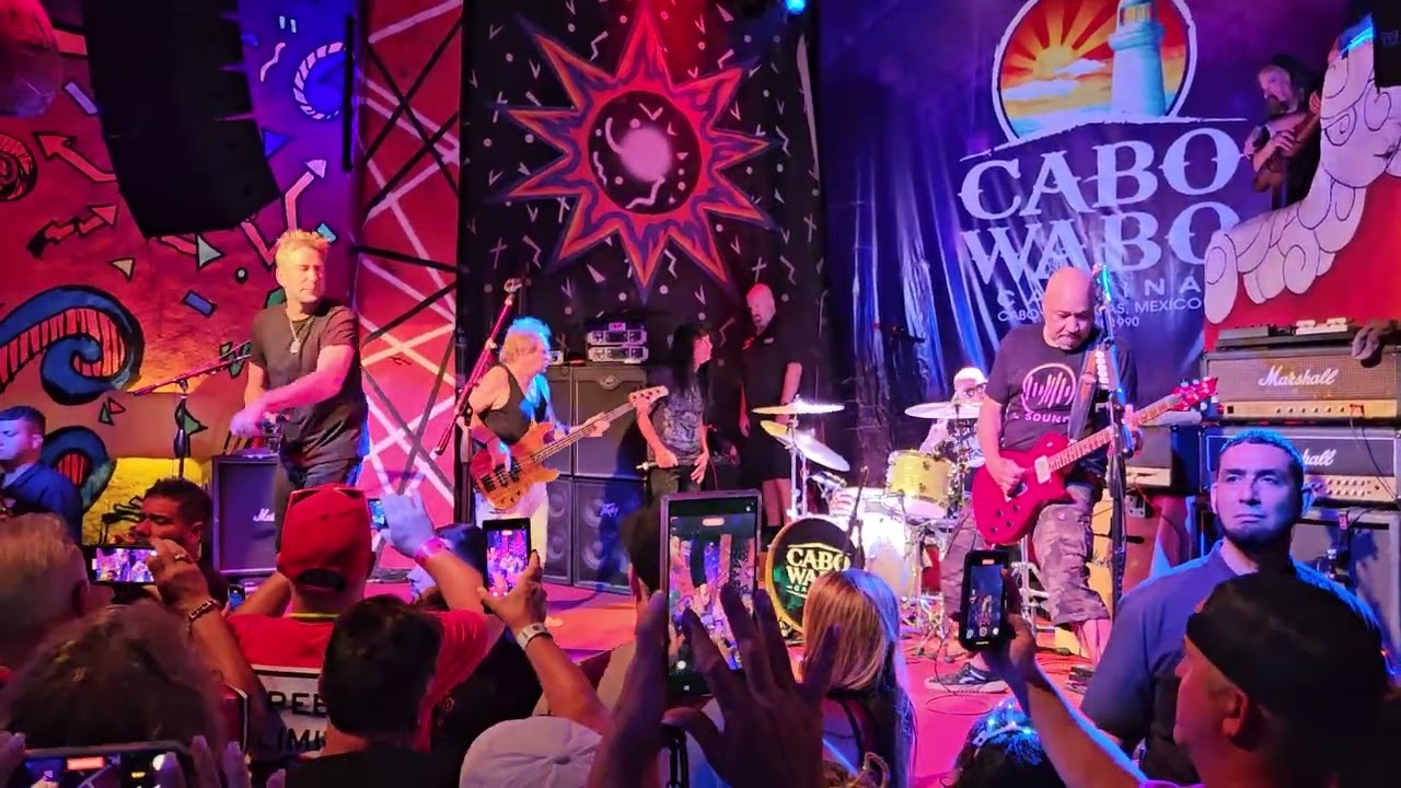 Sammy Hagar's Birthday Bash LIVE Cabo Wabo 10/13/25 w/ Chad Kroeger singing Metallica Enter Sandman!