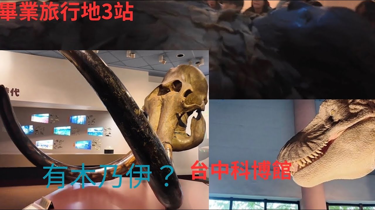 去畢業旅行的地3站 台中科博館 那裡有真的木乃伊