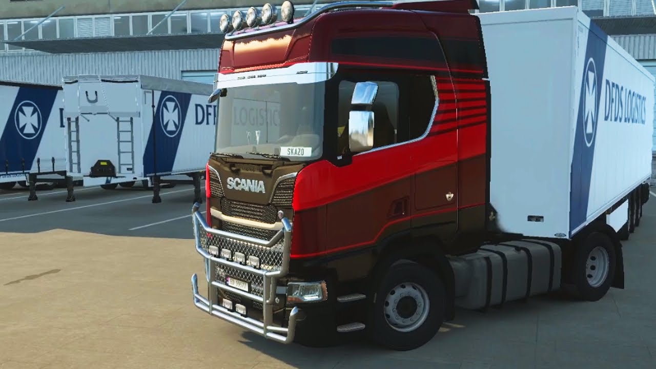 Road to Växjö Gameplay ETS 2