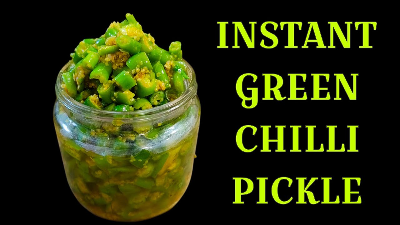 Instant Green Chilli Pickle 🌶️ | Teekha Mirchi Ka Achar in Minutes