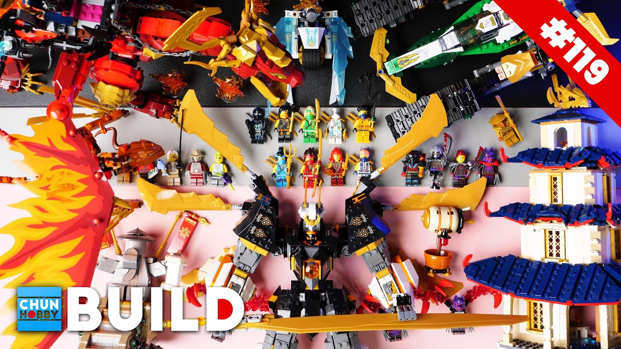LEGO Speed Build! ALL NINJAGO Dragons Rising 2024 Sets Compilation 2!! | LEGO NINJAGO | Beat Build
