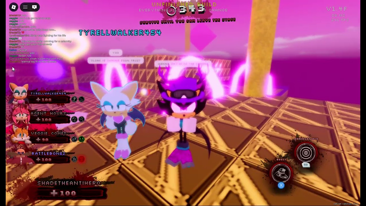 Playing as Blocky Lu skin- wait WDYM TESTERS ARE HERE?! / Game: Sonic exe TD definitive Edition