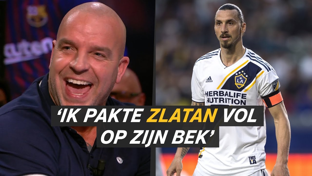 Heerlijke anekdote Van der Meijde: 'Ik pakte Zlatan vol op de bek' - VTBL