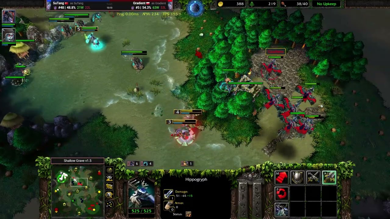 【极度猥琐 永不正面的TK角鹰骑 发错二英雄也无妨】Warcraft III 1v1 vs 🇵🇱Nightelf MMR 1783 W3C 2.0.4 魔兽争霸III：重制版