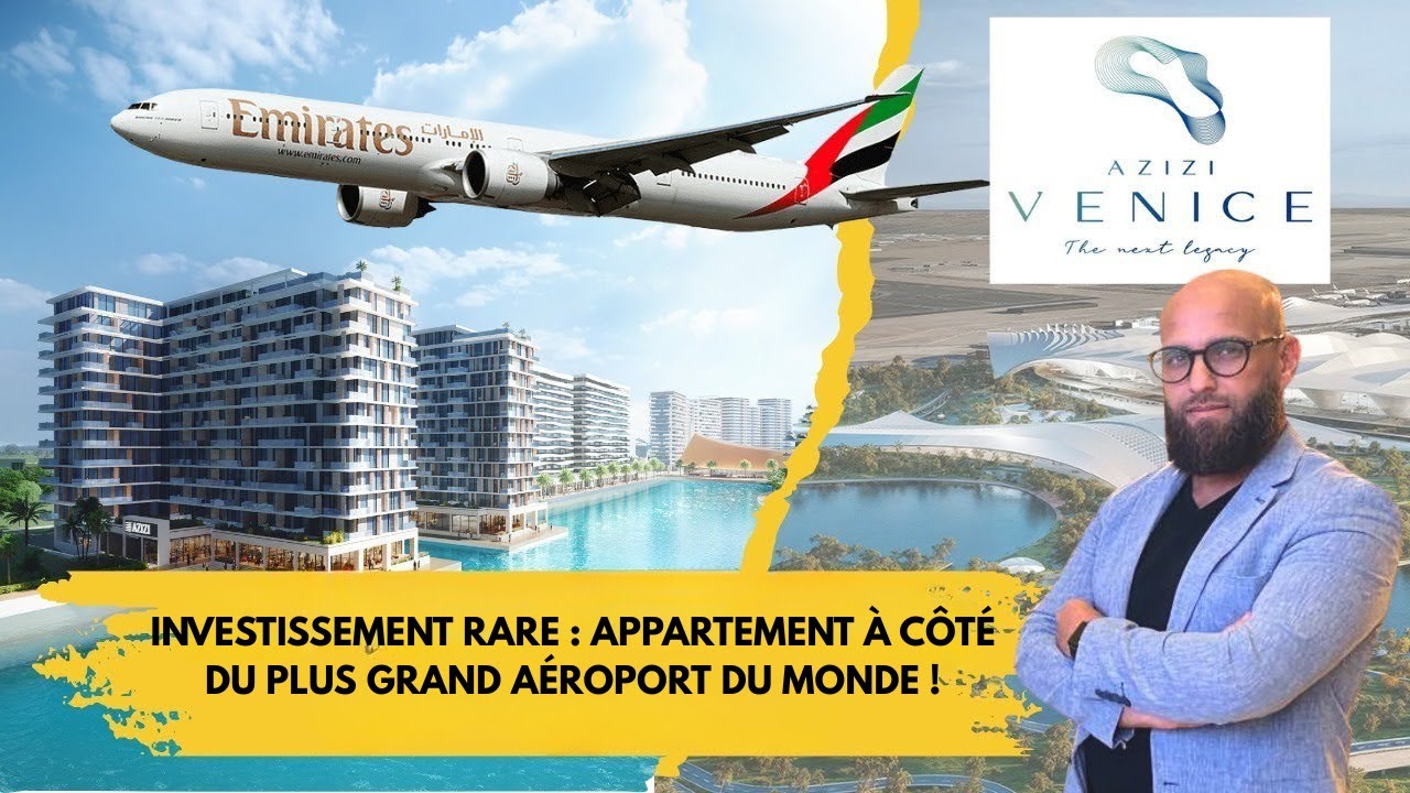 Dépêchez-vous d’acquérir un appartement à côté du plus grand aéroport du monde !