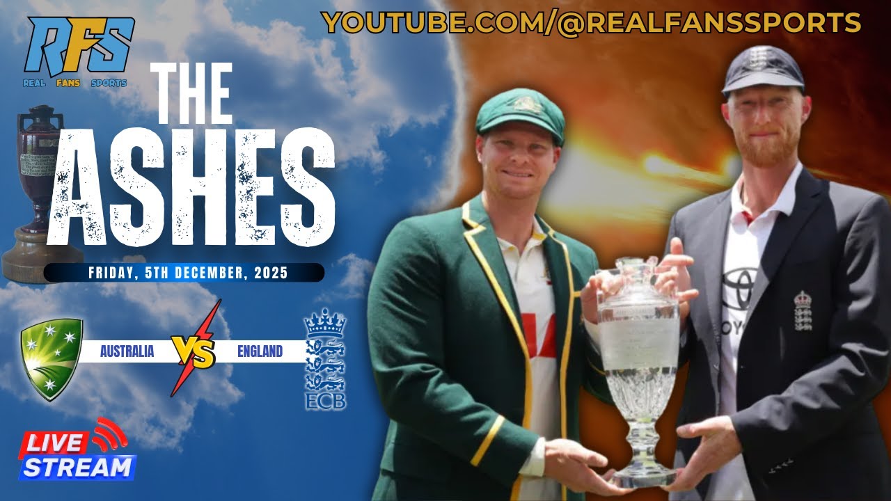 THE ASHES 2025 | TEST 2 DAY 4 | LIVE WATCH-A-LONG || REAL FANS SPORTS