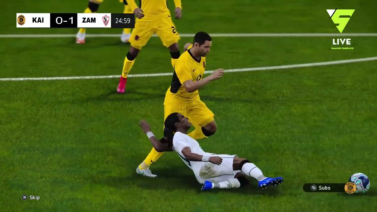 🔴LIVE: Kaizer Chiefs vs Zamalek &ndash; CAF Confederation Cup 2025 | Full Match | PES 2021 Gameplay