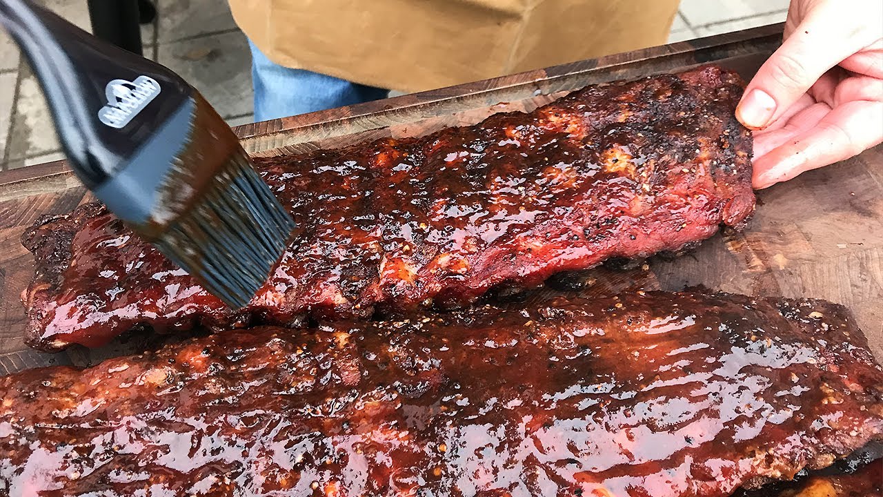 Grillopskrift - Lækre Spareribs på Timberline 850, træpillegrill