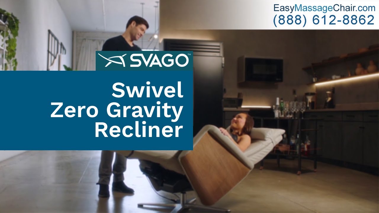 Svago Swivel SV500 Zero Gravity Massage Recliner Features