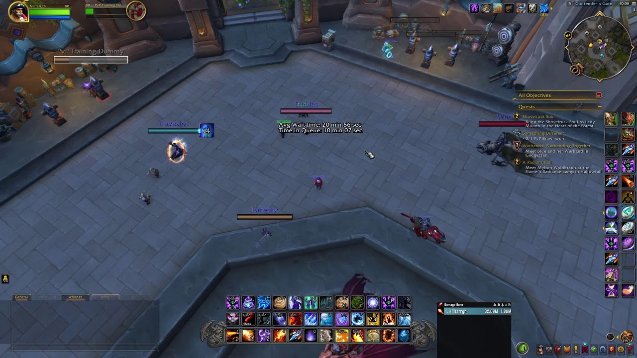 R1 retail push fire mage