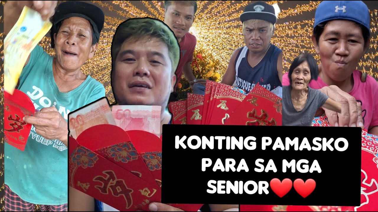 Namigay ako ng Pamasko sa mga Matatanda sa amin