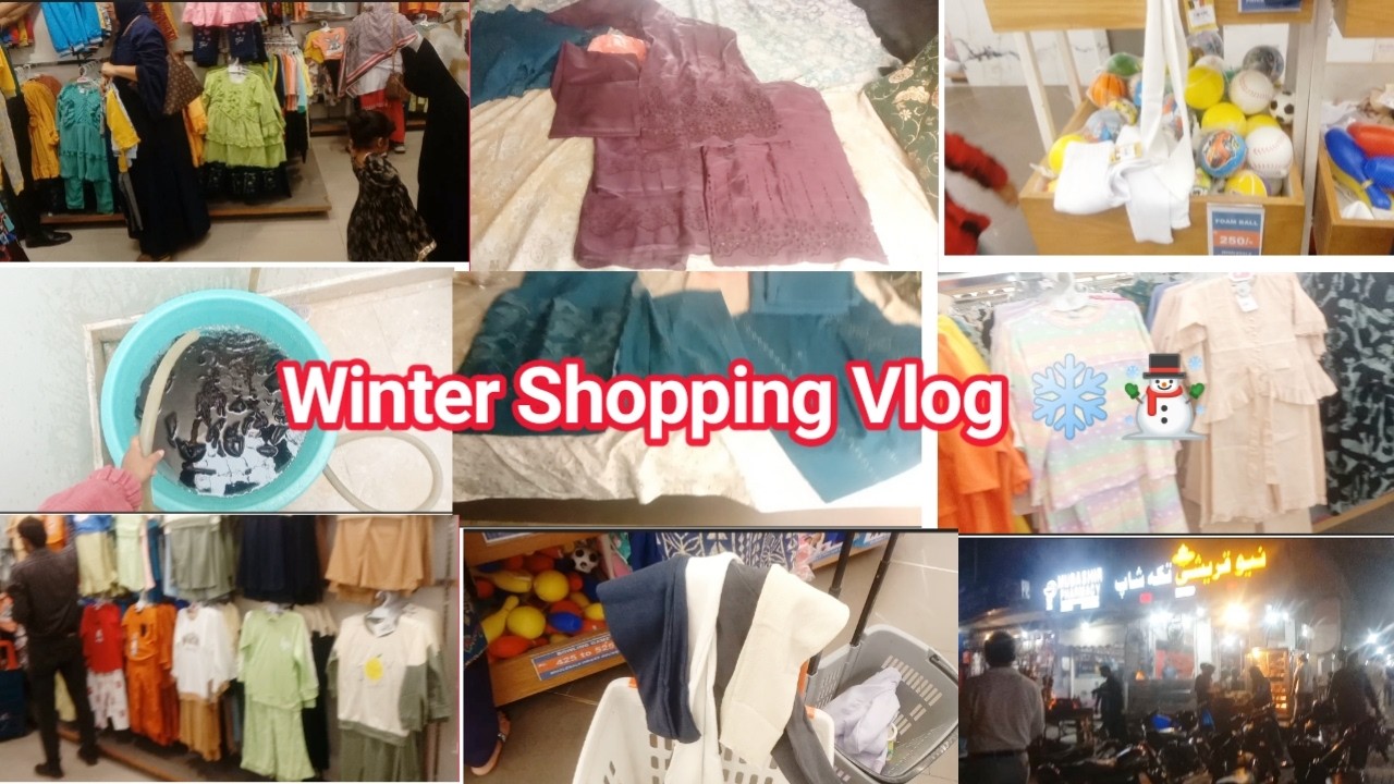 Winter Shopping Vlog/Kis wajah se ya attack hota ha finally diagnos ho Gaya 😢@Zahrawasifvlogs 