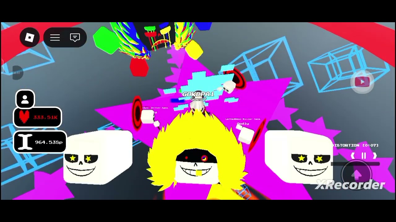 Roblox Sans AU Multiverse Simulator(👍)