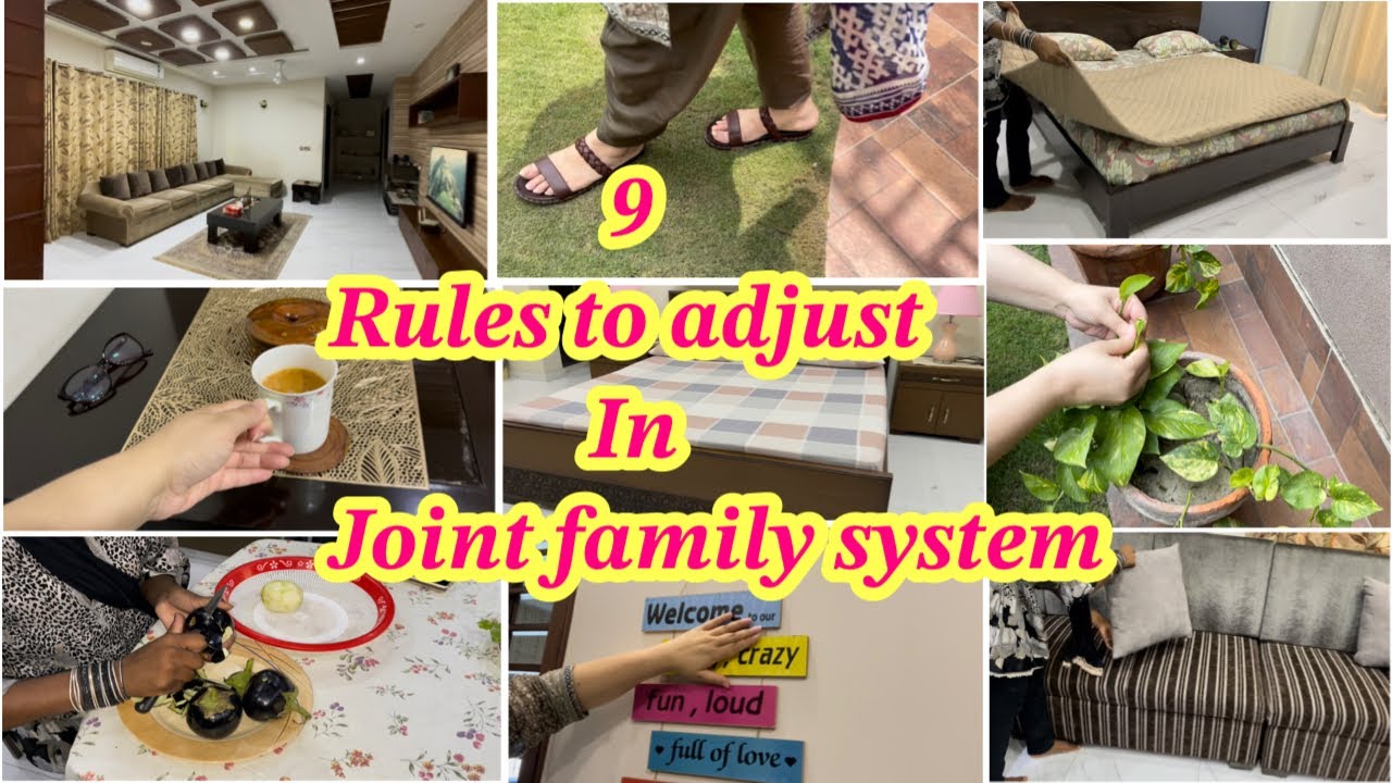 9 rules to adjust in joint family system|Tarab khan vlogs