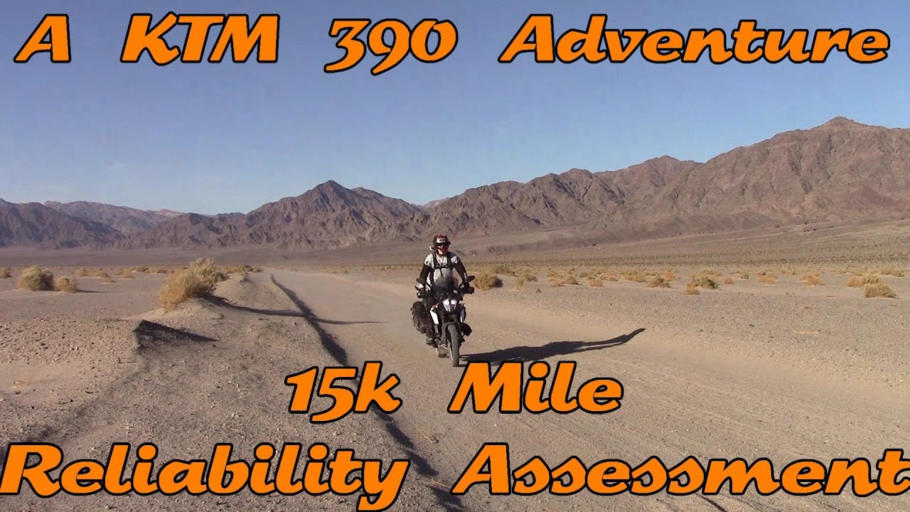 Оценка надежности KTM 390 Adventure 15 000 миль