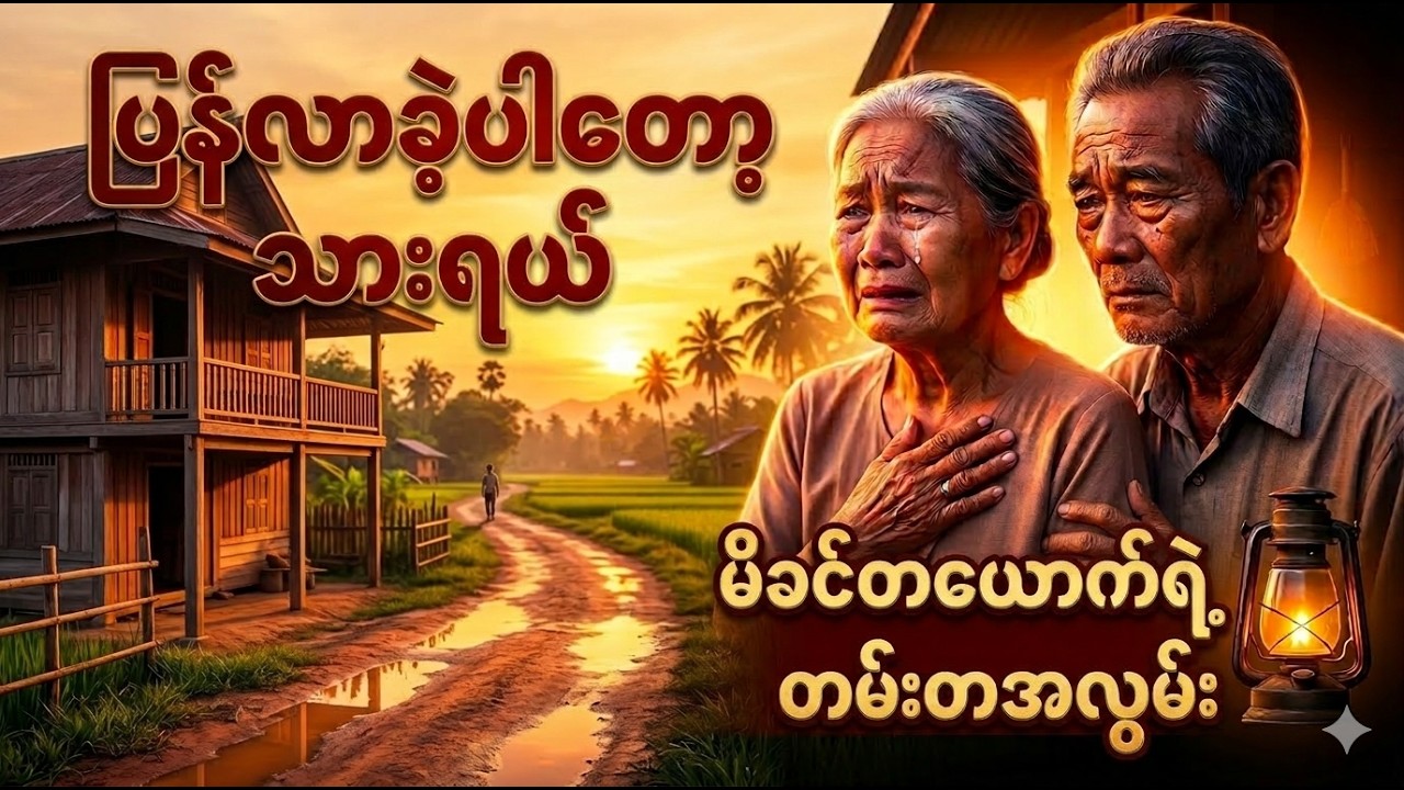 သားရယ်... အိမ်ပြန်လာပါ | Myanmar Emotional Song (မိဘတွေကို သတိရနေတဲ့/အမေ မျှော်နေတဲ့ သား)