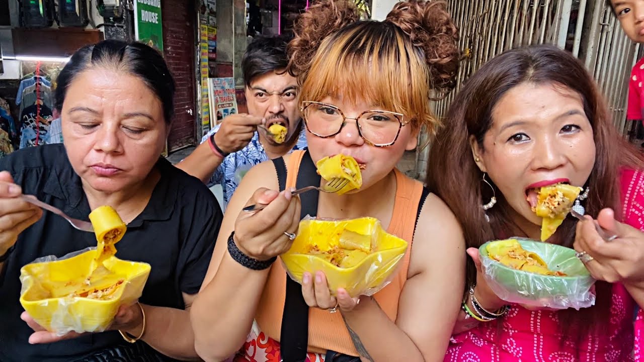 SPICY LAPHING CHALLENGE 🌶🥵 | Rowhi Rai