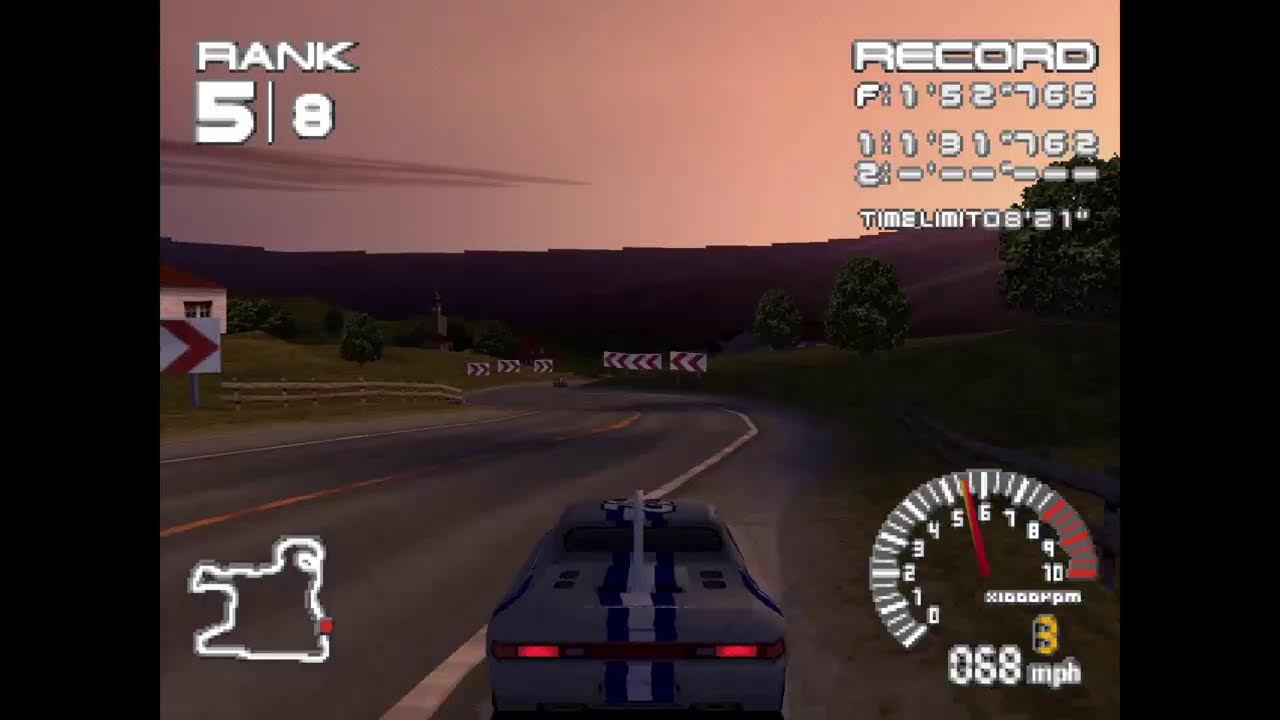 Ps1 classic ridge racer type 4 pt.1
