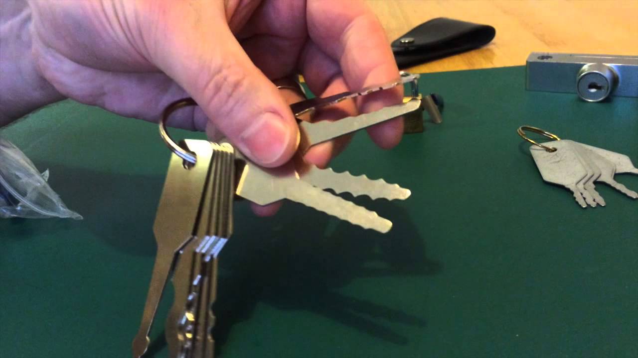 Lockpicks, Jiggler Keys and Padlock Shims
