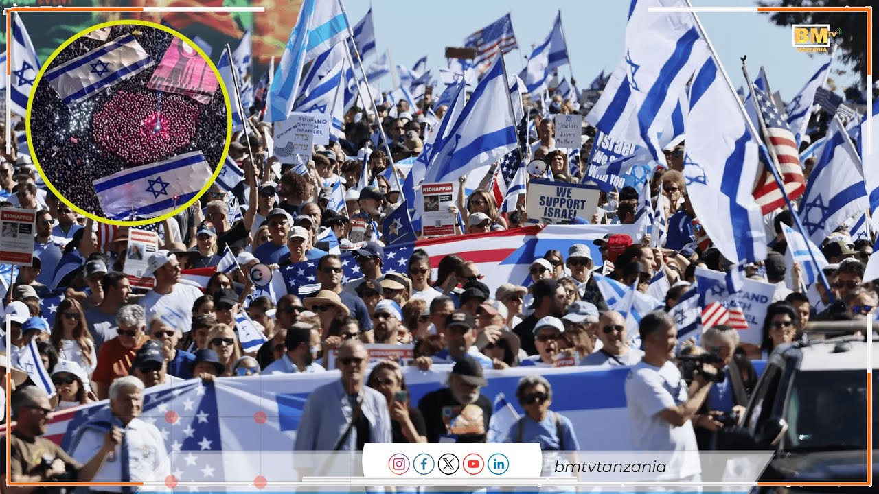 WAISRAEL WAANDAMANA WAKIPINGA MAUAJI YANAYOFANYWA NA SERIKALI YAO HUKO GAZA