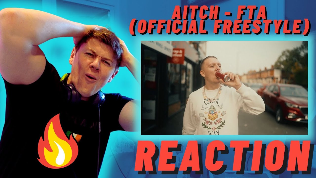 EPIC BEAT!! Aitch - FTA (Official Freestyle) - IRISH REACTION!
