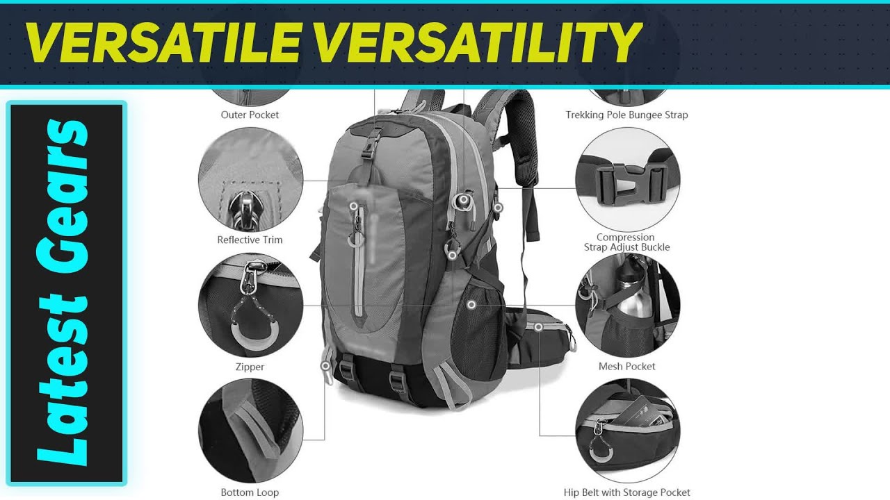 Amazing 40L Waterproof Climbing Rucksack: Your Best Hiking Companion!