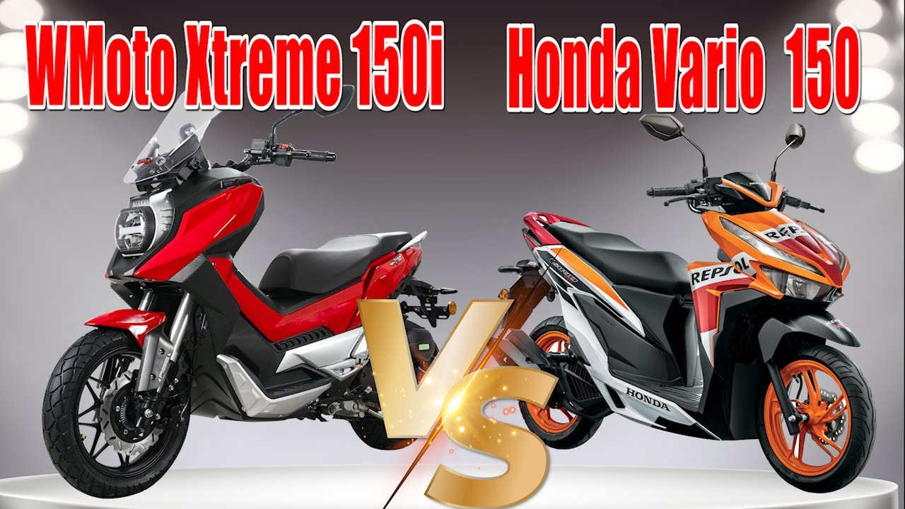 2022 Honda Vario 150 vs WMoto Xtreme 150i