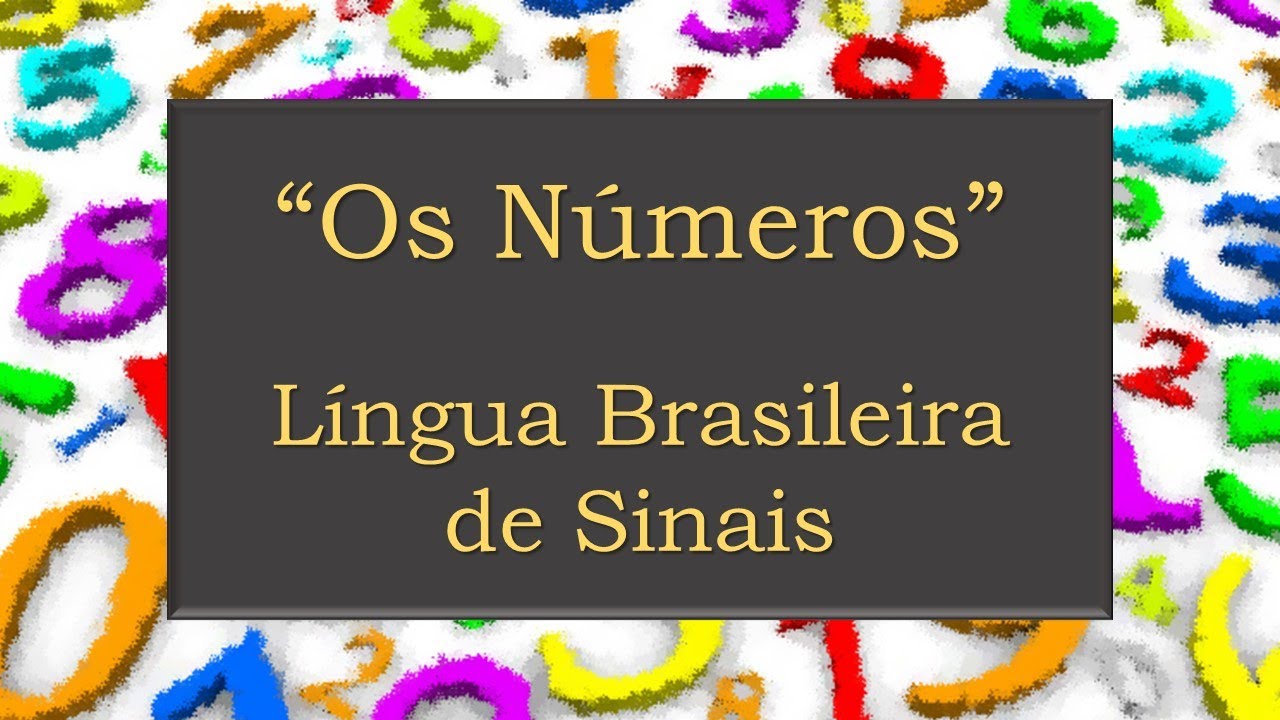 Os NÚMEROS na Libras #librasem60segundos #libras