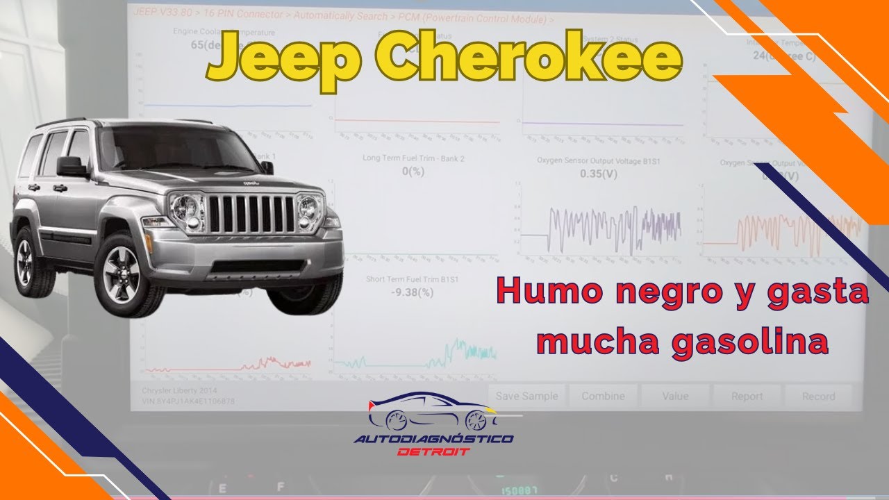 JEEP CHEROKEE HUMO NEGRO GASTA MUCHA GASOLINA!