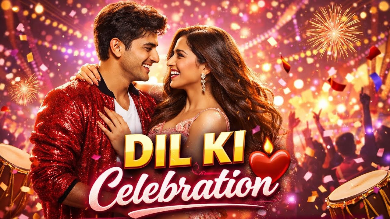 Dil Ki Celebration ❤️ | Full Energetic Couple Love Song | Hindi Duet Dance Hit