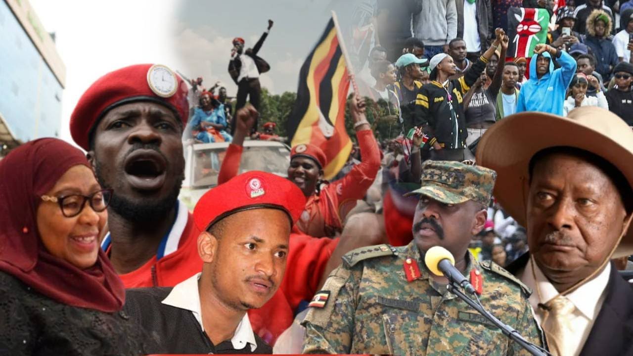 😳GEN-Z ZA KENYA ZAFATIWE MURI UGANDA ZAGIYE GUTEGURA IMYIGARAGAMBYO