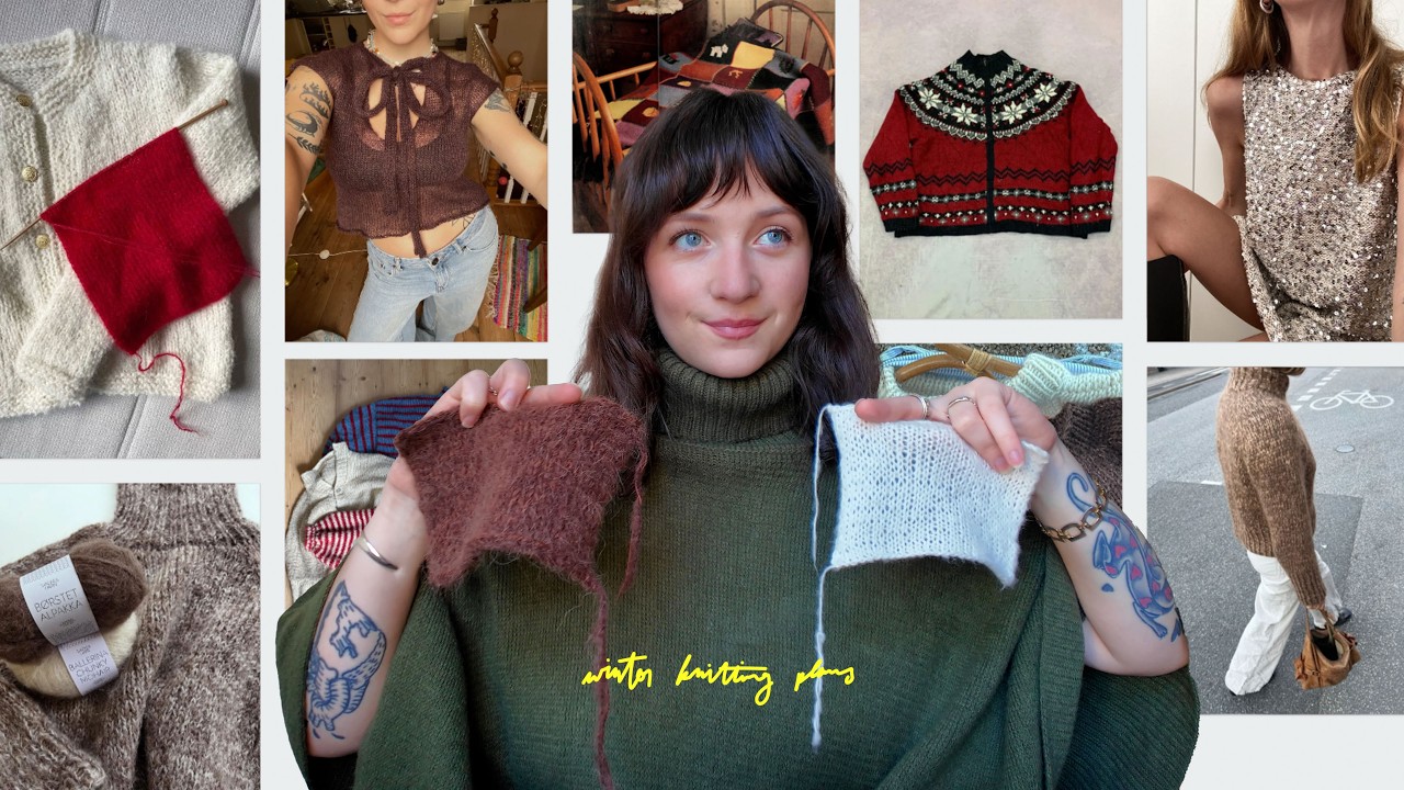 everything i want to KNIT this winter (+ yarn haul)