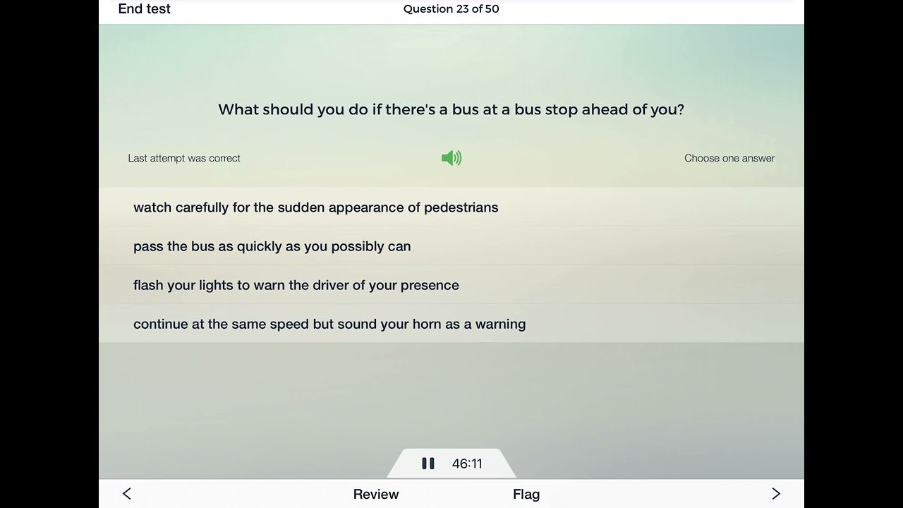 UK Car Theory Mock Test With 100% Scores