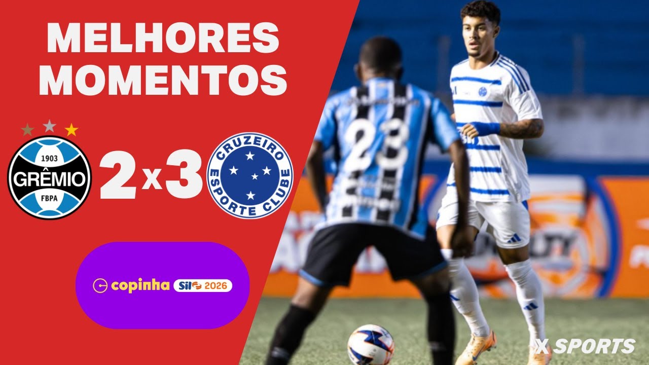 MELHORES MOMENTOS - GRÊMIO 2 X 3 CRUZEIRO