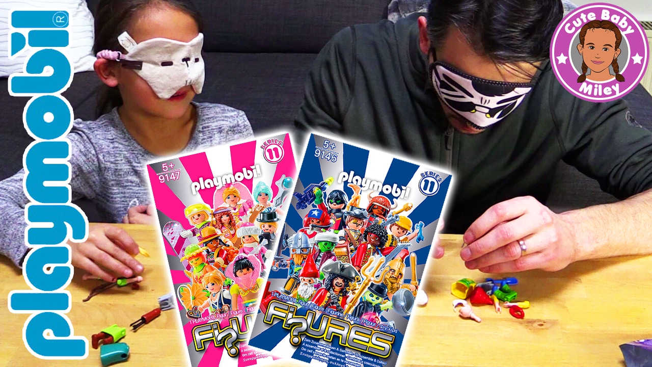 BLIND PLAYMOBIL FIGUREN ERRATEN | neue Sammelfiguren Serie 11 | CuteBabyMiley
