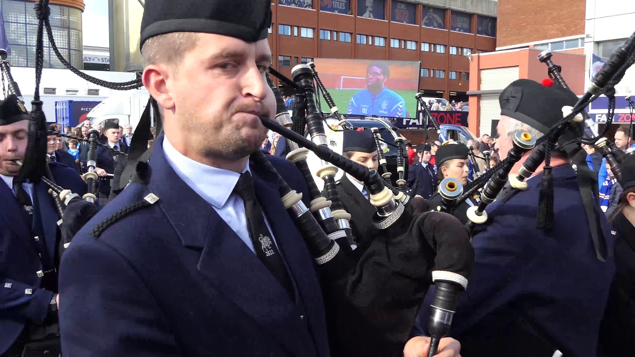 Armed Forces Day - Ibrox Stadium - The Pipes and Drums [4K/UHD]